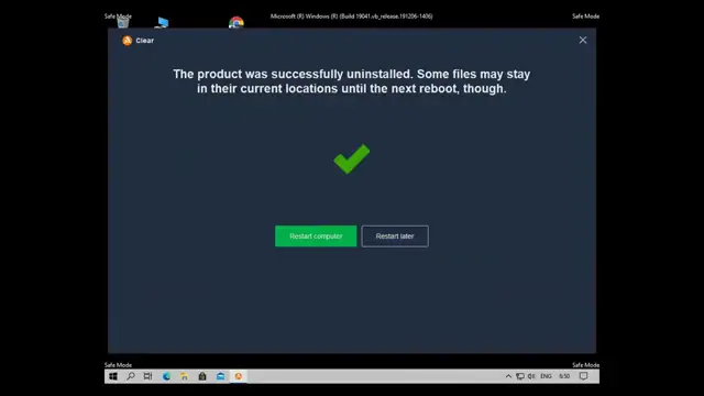 تحميل برنامج إلغاء تثبيت تطبيقات أفست نهائيا بدون ترك مخلفات لها Avast Clear للويندوز