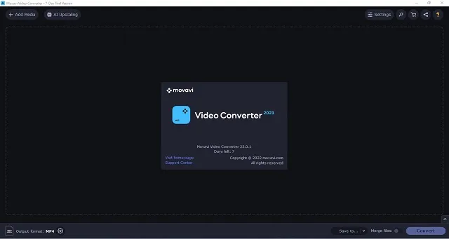تحميل برنامج تحويل صيغ ملفات الفيديو والصوت Movavi Video Converter للويندوز والماك