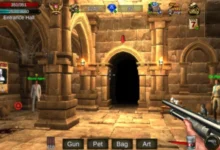 تحميل لعبة القتال وإطلاق النار Dungeon Shooter : Dark Temple للأندرويد