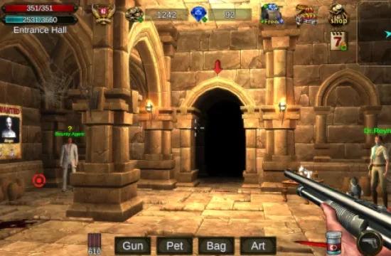 تحميل لعبة القتال وإطلاق النار Dungeon Shooter : Dark Temple للأندرويد