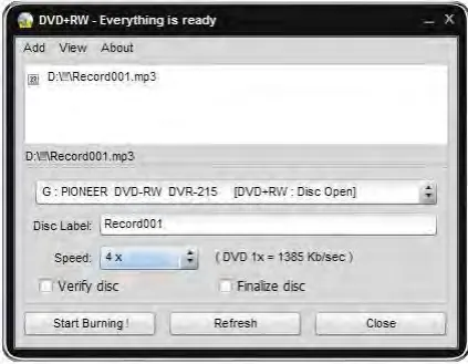 تحميل برنامج نسخ وحرق الملفات على أسطوانات CD وDVD والبلوري Easy Disc Burner للويندوز
