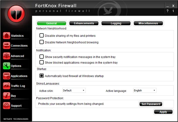 تحميل برنامج الجدار الناري القوي لتوفير أقوى حماية لجهازك FortKnox Personal Firewall للويندوز
