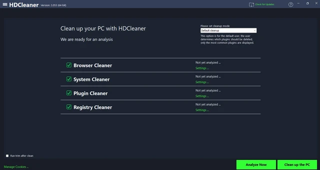 تحميل برنامج تنظيف وتحسين النظام HDCleaner للويندوز