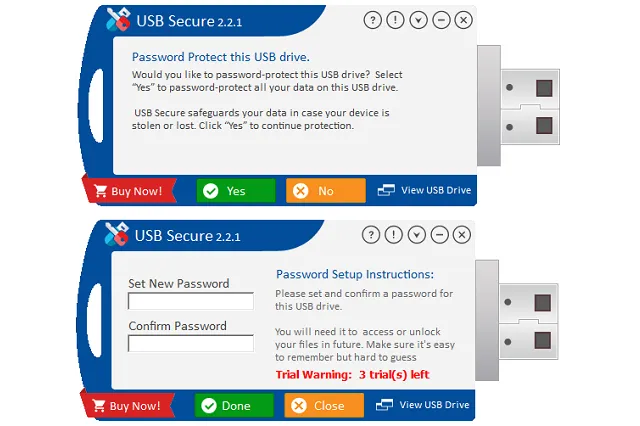 تحميل برنامج USB Secure لحماية الفلاشة USB بكلمة سر قوية والحفاظ خصوصية بياناتك وملفاتك للويندوز